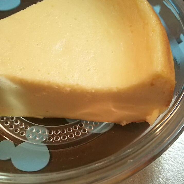 無水鍋で♪計量無しでチーズケーキ